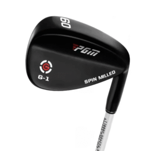 Sand Wedge Spinmilled 60° Preto - Face Ranhurada para Máximo Backspin no Short Game