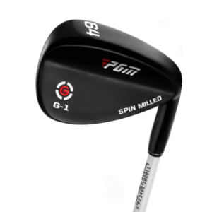 Sand Wedge Spinmilled 64° Preto - Face Ranhurada para Máximo Backspin no Short Game